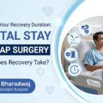 Patient recovery after laparoscopic surgery in hospital room